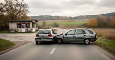 80-latek odjechał po zderzeniu, miał ponad 2 promile